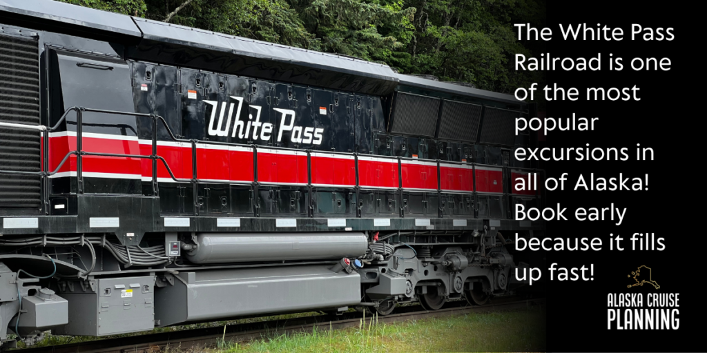White Pass & Yukon Route Railway—one of the most popular Alaska cruise excursions from Skagway